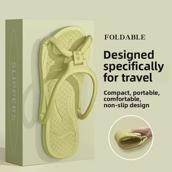 Foldable Travel Slippers: Comfy Feet, Zero Airport Drama