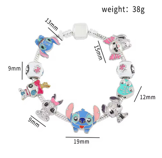 jewelry cartoon crystal bead bangle