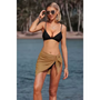 Summer Chic Short Sarong Swimsuit Coverup