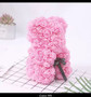Handmade Flower Teddy rose bear