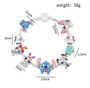 jewelry cartoon crystal bead bangle
