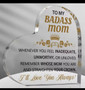 My Badass Mom  Acrylic Puzzle Plaque