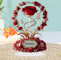 Elegant “Mama” Rose Floral Keepsake Display