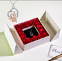 Jewelry Pendant Necklace /w Soap Eternal Rose Gift Box