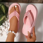 Women’s Cushioned Platform Flip Flop Sandals