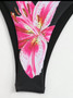 3-Piece Bikini & Floral Sarong Set