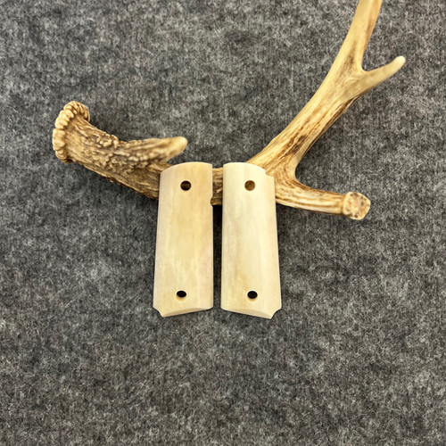 1911 Officer's Model Giraffe Bone Custom Pistol Grips Item #2670