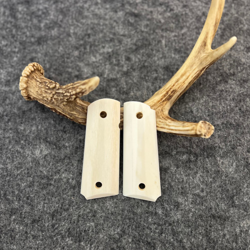 1911 Officer's Model Giraffe Bone Custom Pistol Grips Item #2674