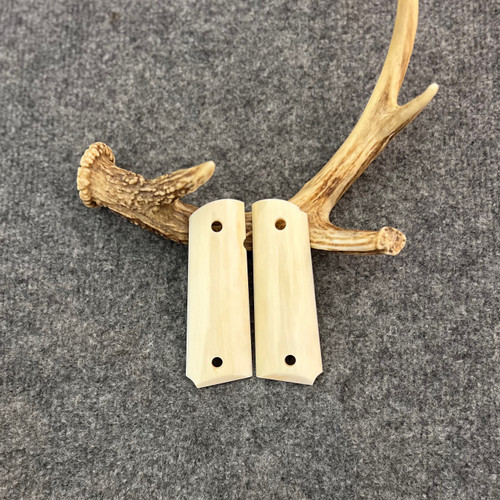 1911 Giraffe Bone Custom Handmade Pistol Grips Fits Standard Government & Commander Models Item #2703