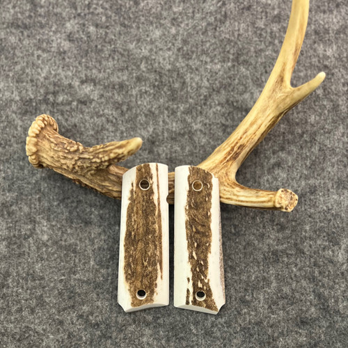1911 Elk Custom Handmade Pistol Grip Fits Standard Government & Commander Models  Item #2752