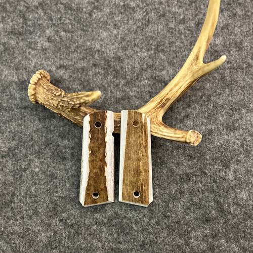 1911 Elk Custom Handmade Pistol Grip Fits Standard Government & Commander Models  Item #2775
