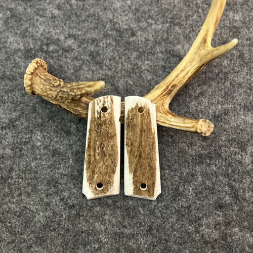 1911 Elk Custom Handmade Pistol Grip Fits Standard Government & Commander Models  Item #2816