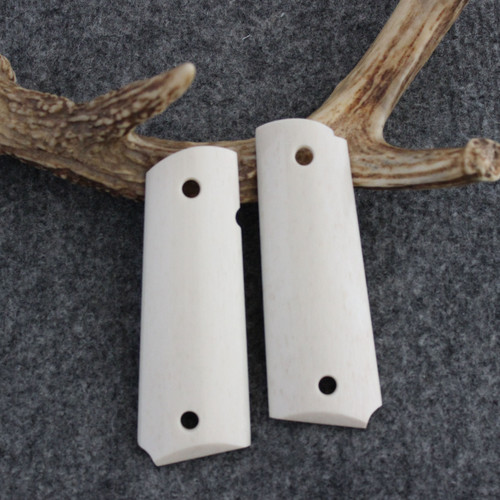 1911 Giraffe Bone Custom Handmade Pistol Grips Fits Standard Government & Commander Models  Item #2201