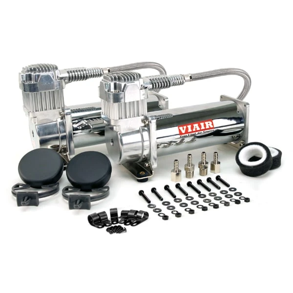 Viair 444C Dual Chrome Compressors 200 PSI - 23444 | Air Lift