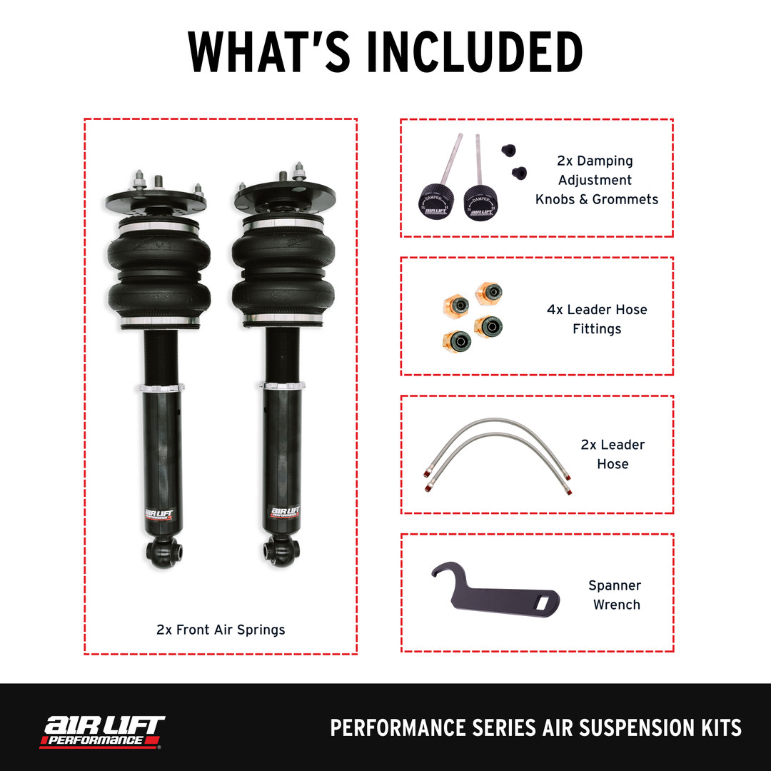Performance Air Suspension Front Kit - 76016 | Air Lift Performance
