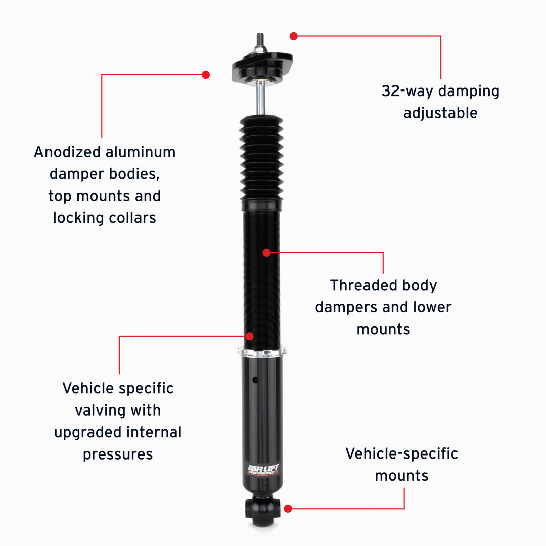 Performance Air Suspension Rear Kit - 76517 | Air Lift Performance