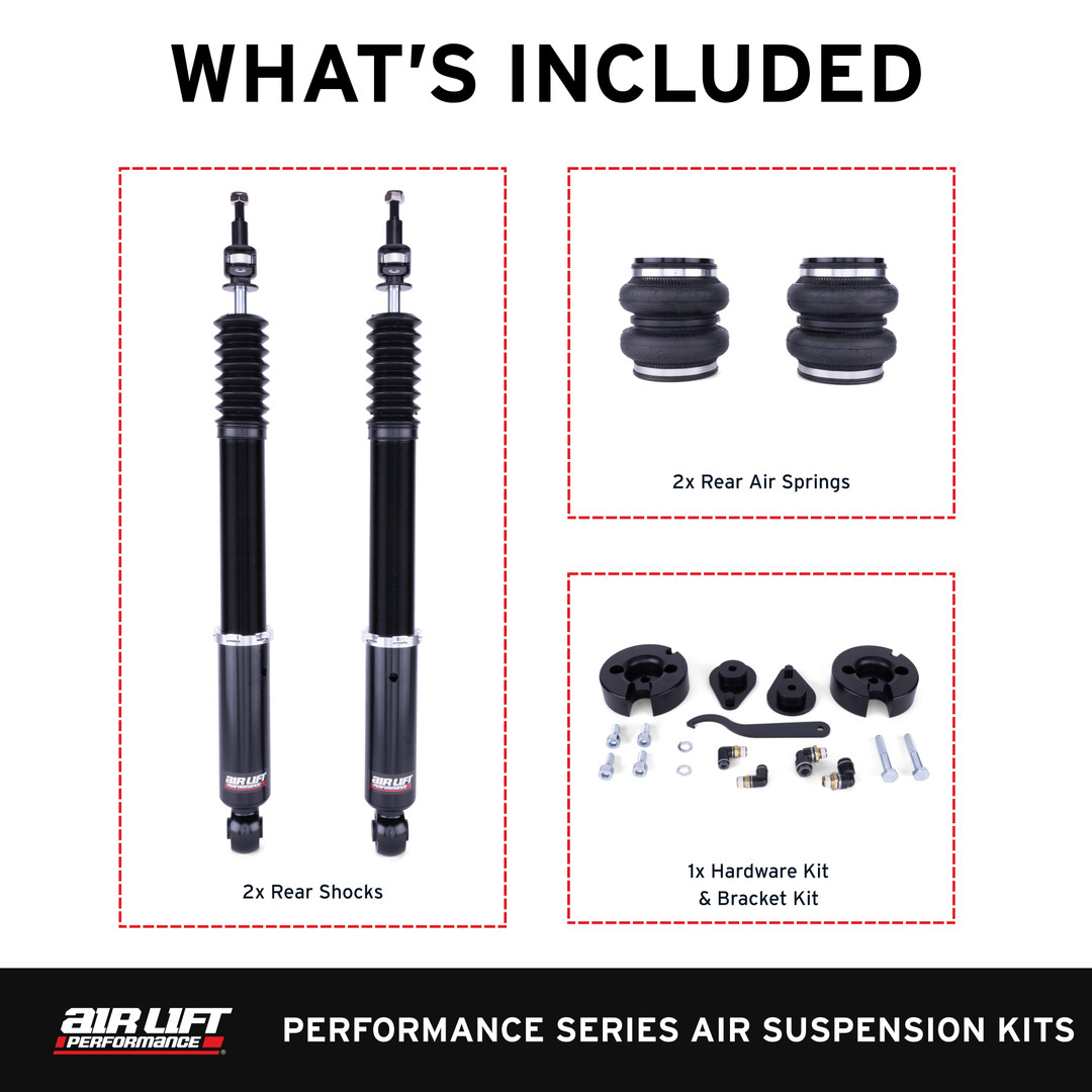 Performance Air Suspension Rear Kit - 76508 | Air Lift Performance