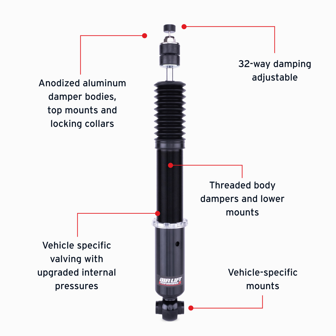 Performance Air Suspension Rear Kit - 76515 | Air Lift Performance