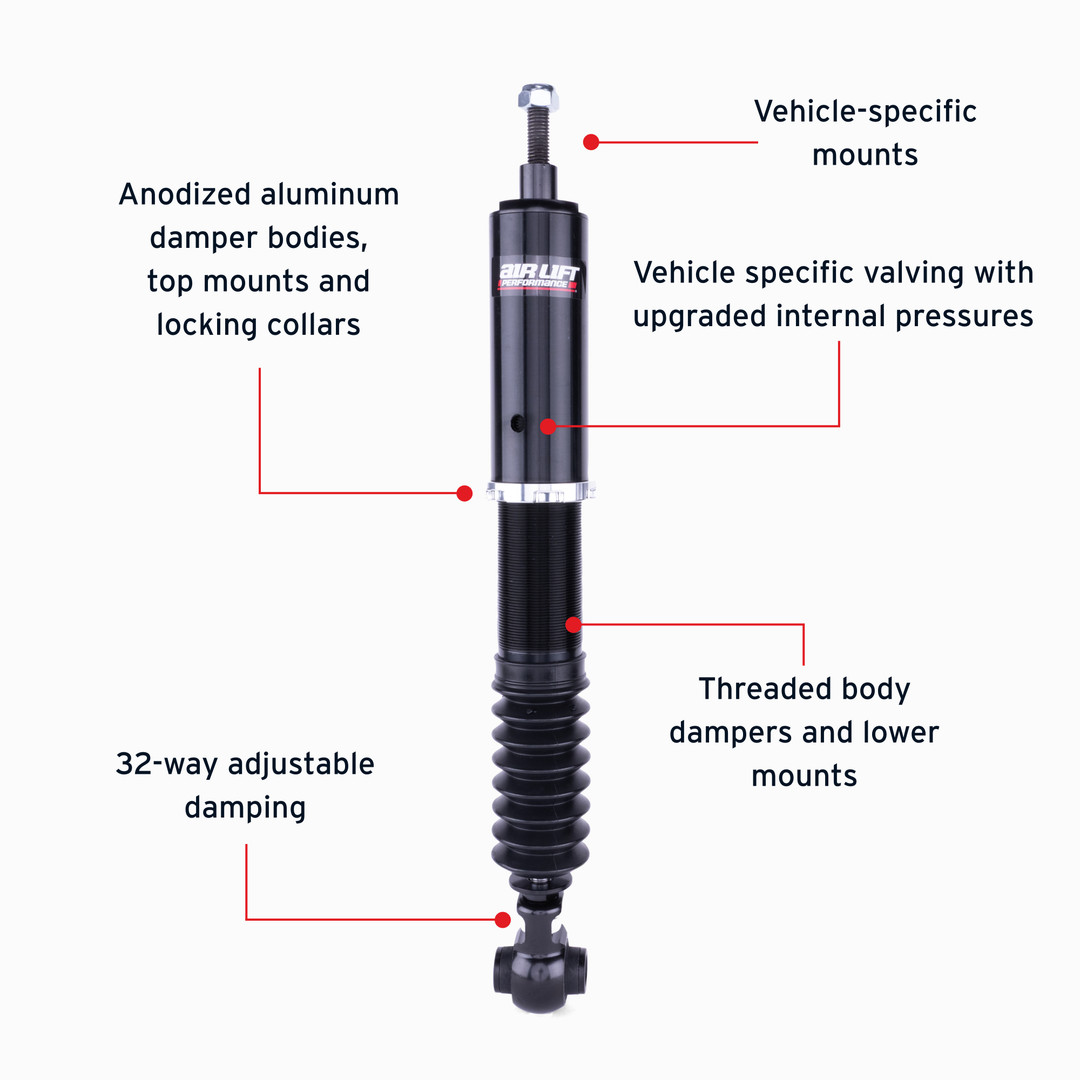 Performance Air Suspension Rear Kit - 76519 | Air Lift Performance