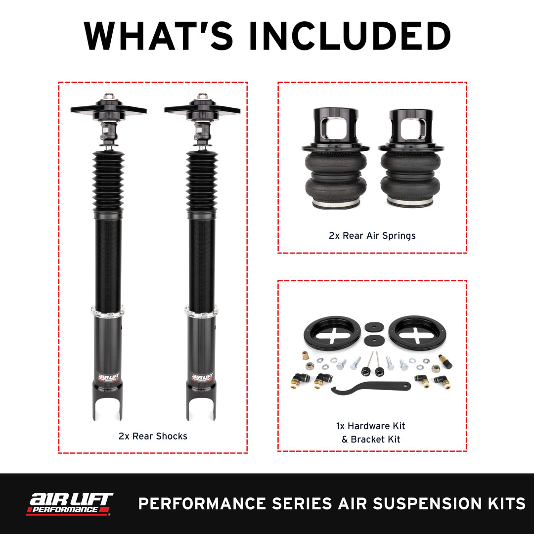 Performance Air Suspension Rear Kit - 76510 | Air Lift Performance