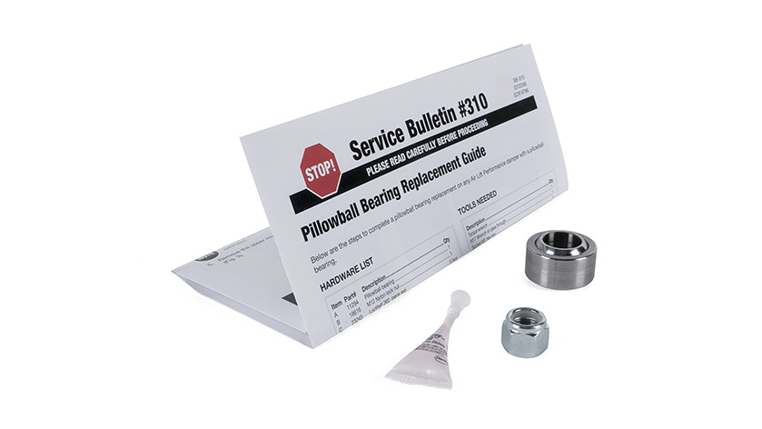 Replacement Pillowball Bearing Service Kit - 50754 - Air Lift