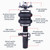 Performance Air Suspension Front Kit - 76012