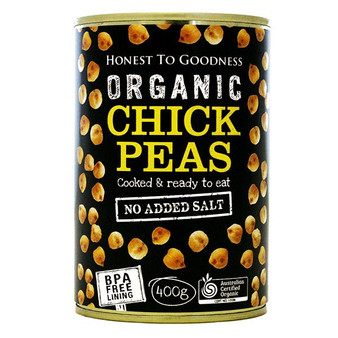 Organic Tinned Chickpeas BPA Free 400g