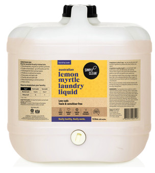 Lemon Myrtle Laundry Liquid Bulk