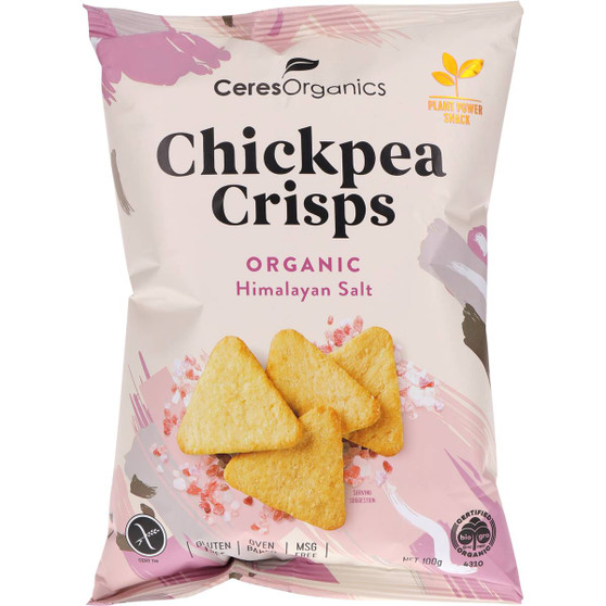 Chickpea Crisps Himalayan Salt 100g