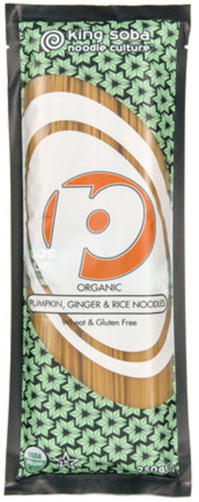 King Soba Noodles Organic Pumpkin, Ginger & Rice Noodles