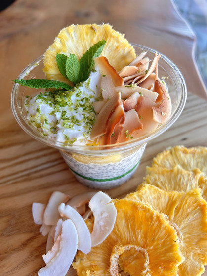 Pina Colada Chia Pudding