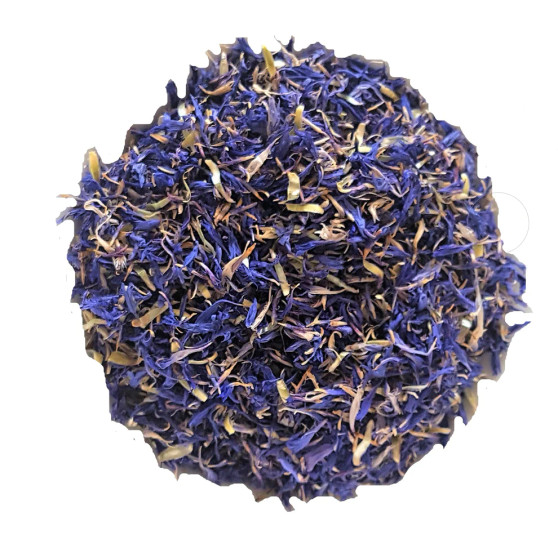 Cornflower Blue Petals Organic