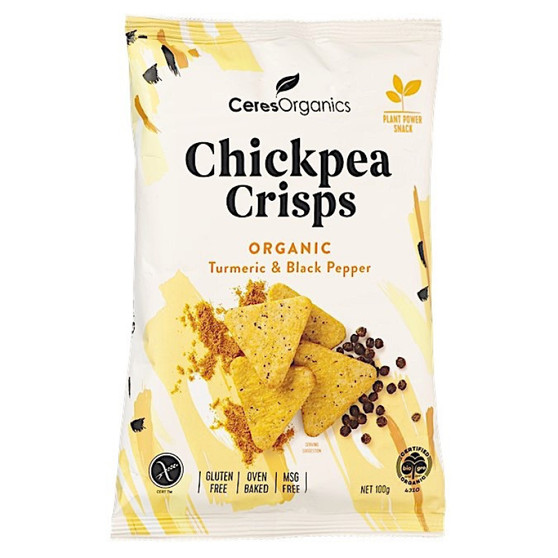 Chickpea Crisps Turmeric 100g