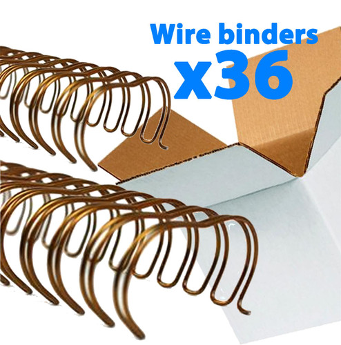 Galaxy Wire Binders Pack - 28.5mm Pitch 2:1 Galaxy Wire Binders Pack - 28.5mm Pitch 2:1