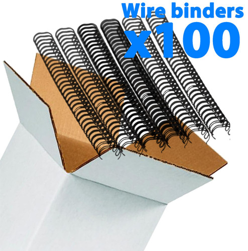 Galaxy Wire Binders Pack - 14.3 mm Pitch 3:1