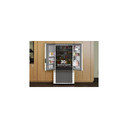 Kitchenaid® 30 Cu. Ft. 36-Inch French Door Refrigerator with Exterior Water and Ice Dispenser and Wood-Look Sliding Tray in Porcelain White KRFF436SPL