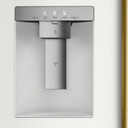 Kitchenaid® 30 Cu. Ft. 36-Inch French Door Refrigerator with Exterior Water and Ice Dispenser and Wood-Look Sliding Tray in Porcelain White KRFF436SPL