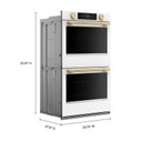 Kitchenaid® 30-inch Smart Electric Double Wall Oven with Assisted Cooking Modes KOED730SPL
