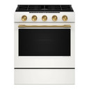 Kitchenaid® 5.0 Cu. Ft. Smart Slide-in Gas Range with Convection Cooking Modes and 2-in-1 Burner KSGS530SPL