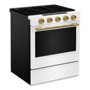 Kitchenaid® 5.0 Cu. Ft. Smart Slide-in Gas Range with Convection Cooking Modes and 2-in-1 Burner KSGS530SPL