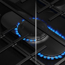 Kitchenaid® 5.0 Cu. Ft. Smart Slide-in Gas Range with Convection Cooking Modes and 2-in-1 Burner KSGS530SPL
