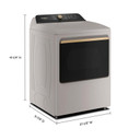 Whirlpool® 7.5 cu. ft. Smart Gas Top Load Dryer with Steam Iron and AI Dry WGD8509TL