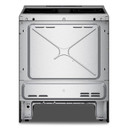 Kitchenaid® 30-Inch 4-Element Electric Downdraft Slide-In Range KSEV730TPS