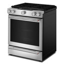 Kitchenaid® 30-Inch 5-Burner Dual Fuel Convection Slide-In Range with Baking Drawer KSDS730TPS