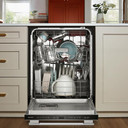 Kitchenaid® 360° Max Jets™ Third Rack Dishwasher with Stemware Shield and Stemware Clips, 44 dBA KDTS434SPS