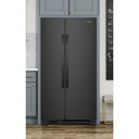 Whirlpool® 33-inch Wide Side-by-Side Refrigerator - 22 cu. ft. WRS312SNHB
