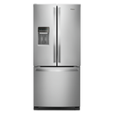 Whirlpool® 30-inch Wide French Door Refrigerator - 20 cu. ft. WRF560SEHZ