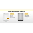 Whirlpool® 24” Stainless Steel Dishwasher with AI Intelligent Wash - 47 dBA WDT750SAKW