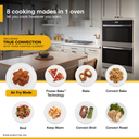 Whirlpool® 10.0 Cu. Ft. Double Smart Wall Oven with Air Fry WOED7030PV