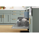 Whirlpool® 24” Stainless Steel Dishwasher with AI Intelligent Wash and Tall Top Rack WDT740SALZ